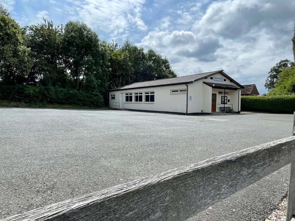 Onibury Village Hall car park